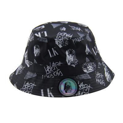 China Sublimation Printing Custom Bucket Hats Summer Fishing Hats SGS Certified for sale