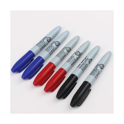 China Office/promotion black/red/blue permanent marker with 17g direct selling price is suitable for office for sale