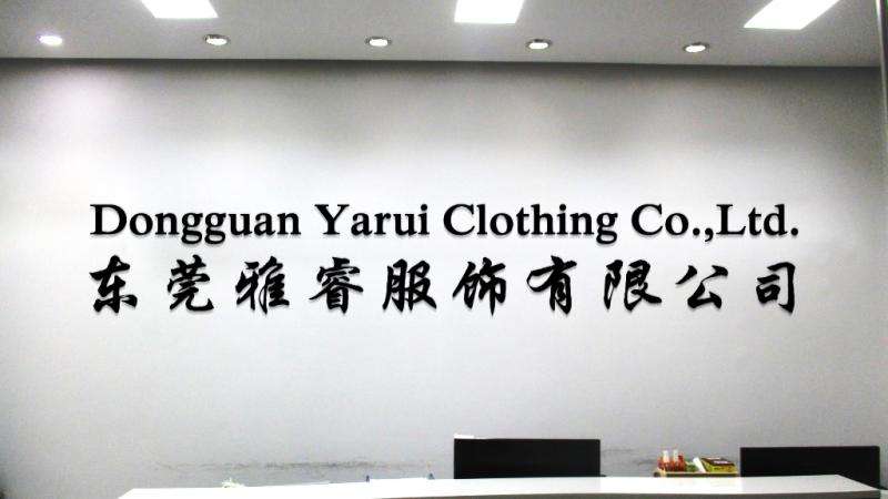 Verified China supplier - Dongguan Yarui Clothing Ltd.