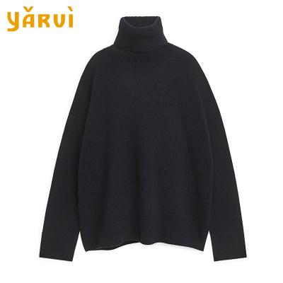 China 2022 new autumn and winter cashmere small-neck sweater unisex sweater turtle neck warm sweater Anti-wrinkle for sale