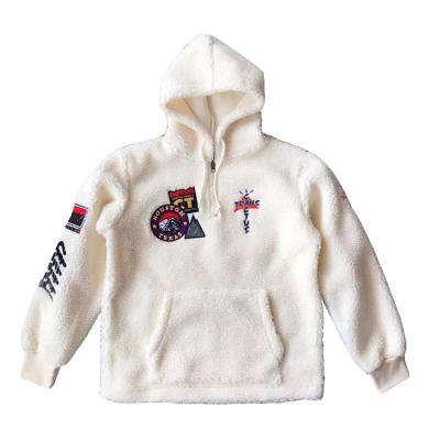 China Anti-Wrinkle Wholesales High Quality Embroidery Off White Premium Mens Kids Pullover Hoodies And Sweatshirts for sale