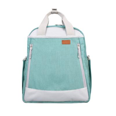 China Factory OEM Fashion Baby Diaper Backpack Mom Bag Waterproof Nylon Diaper Backpack for sale