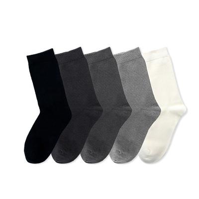 China MEIKAN Anti-slip Brand Cheap Colorful Crew Socks Terry Thin Black Blue Socks Custom Made Women Bamboo Socks for sale