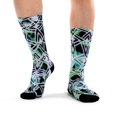 China MEIKAN Breathable Custom Printed Thermal Ankle Compression Socks for sale