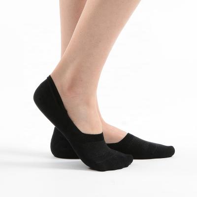 China MEIKAN Antibacterial Brand Cheap Cut Low Booties Adult Men Women Non To Slip Custom No Show 100% Cotton Man Invisible Socks for sale