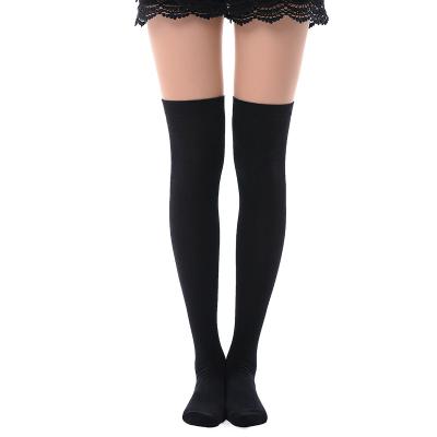 China MEIKAN Anti-Fault 18 Color Custom Over Knee Compression Women Socks Long Stockings Ladies Thigh Highs for sale