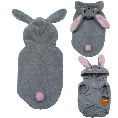 China Stocked BOKHOUSE Costume Stuffed Long Rabbit Ears Decor Easter Cosplay Clothes For Rabbits Mascot Designer for sale