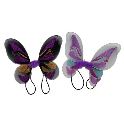 China BOKHOUSE PET HALLOWEEN COSPLAY Iron Stocked Butterfly Theme Party Costume Fairy Wings For Kids Cat Dog for sale