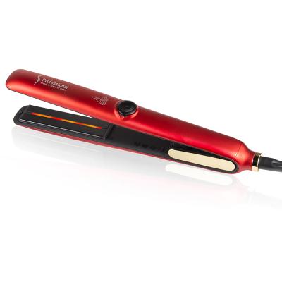 China New Private Label Hair Salon Equipment Red Infrared With Steam Function Hair Straightener And MCH Professional Heater Flat Irons for sale