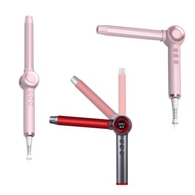 China New Floding Hair Curler Curling Iron 25mm Diameter Curling Wand Auto Cut Smart Hair Rods Flexible Curling Hair Curler for sale