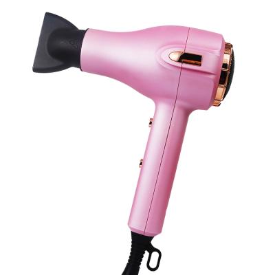 China Hooded Hotel 1400W Hair Dryer Hood Temperature 2 Speed ​​3 Huge Small Size Portable Mini Wind Hair Dryer With Nozzle for sale