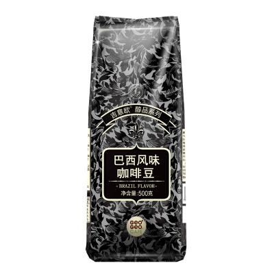 China GEO 500g Natural Brazilian Flavored Coffee Beans Smooth In The Mouth Small And Easy To Carry for sale