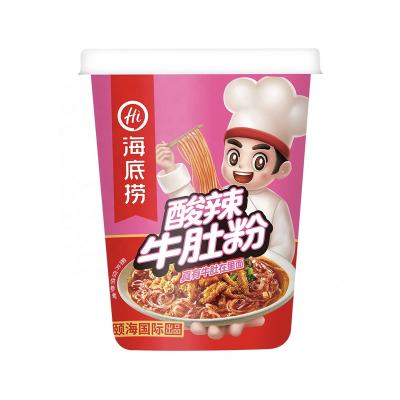 China Wholesale Authentic Fast Food Sichuan Haidilao Spicy Beef Tripe Seasoning Easy Brew Vermicelli for sale