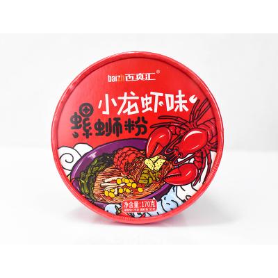 China China Liuzhou River Snail Rice Noodles Crawfish Dried Authentic Flavor 170g Barrel for sale