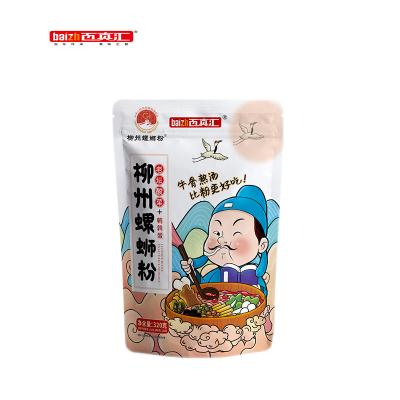 China Chinese Dry Authentic Liuzhou River Snail Rice Noodles With Pickled Vegetables Flavor 320g Bag for sale