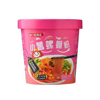 China China Liuzhou River Snail Rice Noodles Dry Authentic Original Sweet Potato Noodles 148g Barrel for sale