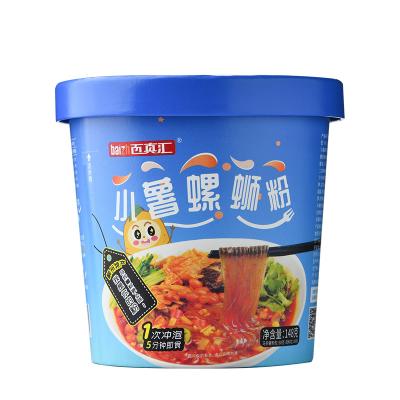 China China Liuzhou Dry Authentic River Snail Rice Noodles Conch Sprinkle Original Flavor Potato Sprinkle 148g Bucket for sale