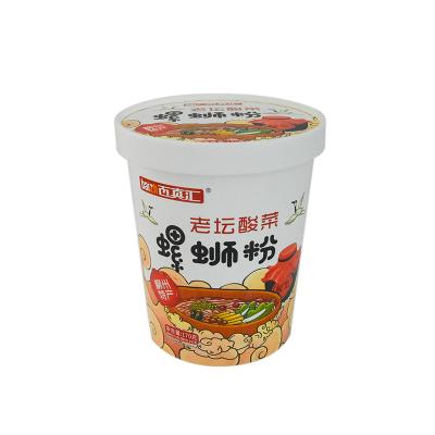 China Chinese Liuzhou Dried Authentic River Snail Rice Noodles With Vegetables Flavored 170g Barrel Pickled for sale