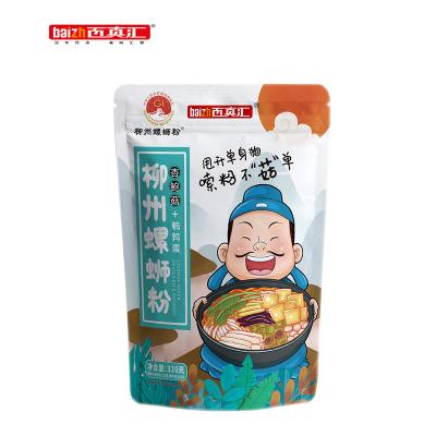 China China Liuzhou Dry Authentic River Snail Rice Noodles With Apricot Mushroom Flavor 320g/bag for sale