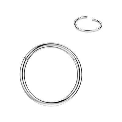 China Europe and America Custom Design Exotic 316 Stainless Steel Unisex Piercing Spiral Nose Ring Nose Rings for sale