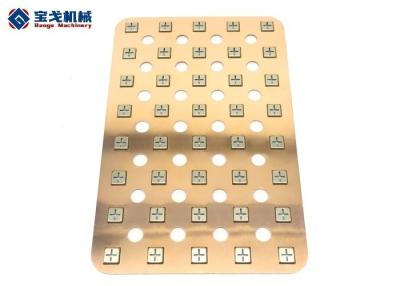 China Autobattery terminal connectors Busbar met Nickel Tag en 99,98% kopergehalte Te koop