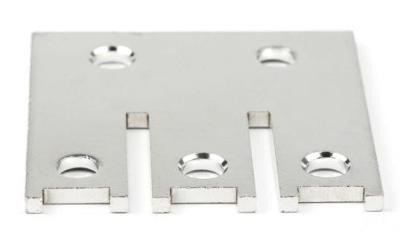 China Custom Power Distribution Busbar , Silver Plated Copper Bus Bar With Stamping for sale