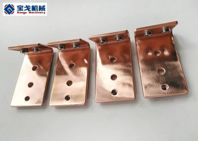 China High Voltage Resistant Battery Terminal Busbar T2/C1100 Red Copper Material for sale