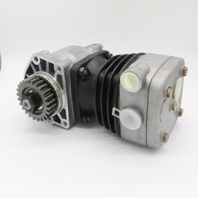 China Auto Engine Parts Auto Parts Single-Cylinder Air Brake Compressor For Russian KAMAZ Truck Engines 53205-3509015 for sale