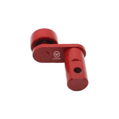 China Tensioner Agricultural Metal Sealing Belt Parts Press Parts Press Pulley Red Idler for sale