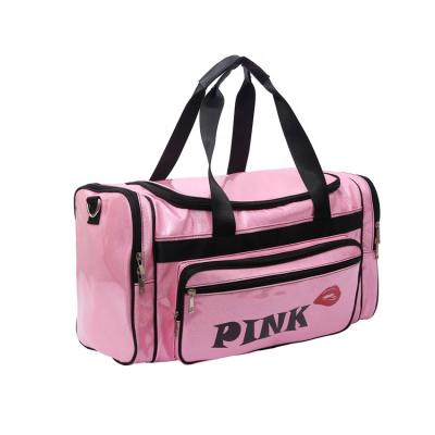 China Lightweight Fashion Sports Yoga Gym Durable Sequin Weekend Overnight Travel Bag for sale