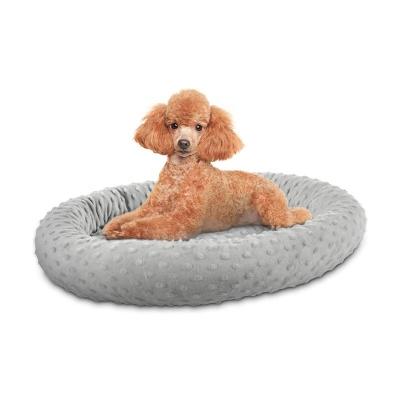 China Cute Luxury Deep Sleep Viable Plush Cat Nest Plush Pet Bed Dog Bed Pet Beds for sale