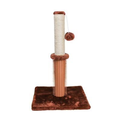 China Viable HOT Sellers Factory Supply Cat Tree Parts Cat Mail With Cat Scratcher Brush for sale