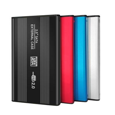 China High Manufacturing Speed ​​Sata Hdd 2.5 Enclosure 2.5 USB 2.0 HDD Case Hard Drive Disk SATA External Storage Enclosure Box Laptop Hard Drive Case inch for sale