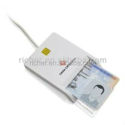 China Plastic Chip Smart Card Reader / Writer for ATM Bank Cards, ID Cards, Credit Cards for sale