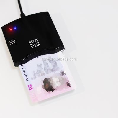 China ABS+PCBA+CABLE+CD DRIVER Factory competitive price usb emv CAC smart card reader skimmer for sale