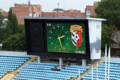 China Adjustable Brightness P8 LED stadium display Large Viewing Angle IP43 Level stadium led signs for sale