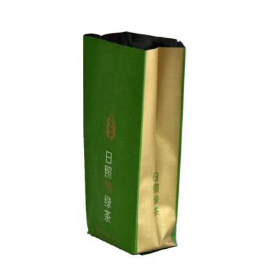 China Laminated Plastic Bag Manufacturer Customized Logo Size Thickness Aluminum Foil Gusset Shopping Bag Shopping Packaging for Tea for sale