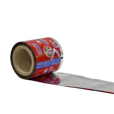 China Low MOQ Plastic Roll Film Logo Size Printing Packaging Material Thickness Custom Aluminum Foil Food Wrapping for sale