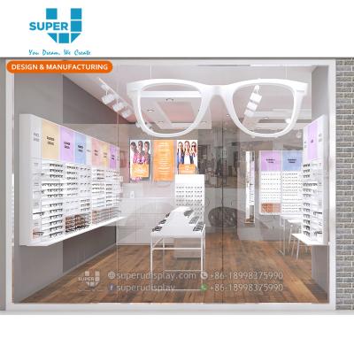 China MDF Fashion Brand Eyewear Store Interior Design U Super Sale Sunglasses Shop Interior Design for sale