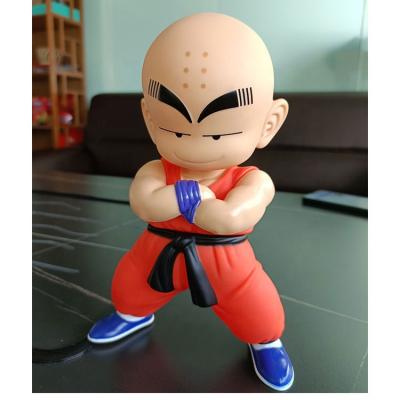 China Japanese Cartoon Toy 21cm Anime Dragon Ball Z Kid Son Goku And Kulilin Action Numbers for sale