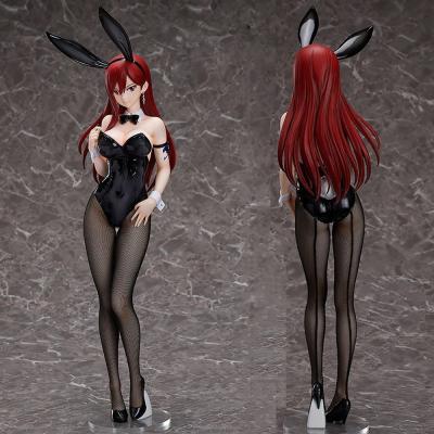 China Cartoon Toy 1/4 Scale Japanese Anime FAIRY TAIL Releasing Erza Scarlet BUNNY Ver PVC Action Figure B-Style Gift Toy Game Collection Model Doll for sale