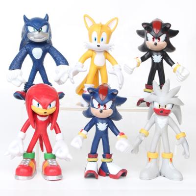 China Collectible Model Toy PVC Doll Toys Gift Cute Anime Dr Eggman Shadow Figura De Accion Juguede Action Figure Toy 2021 12cm Cartoon For Children for sale