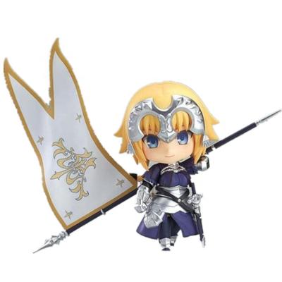 China Tall Cartoon Toy 10CM 650# Q Version Fate Order Ruler Jeanne D'Arc Character Cartoon Toy Anime PVC Figure for sale