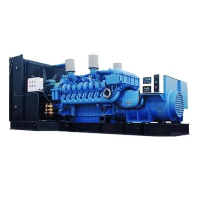 China High quality MTU 650KVA generator set with 12V2000G25 for diesel engine for sale SZ M792GF for sale