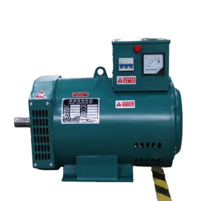 China Shenzhouwanda 3kw 5kw 7.5kw 10kw Synchronous Brush Generator Three Phase Electric AC Dynamo Price STSTC for sale