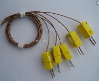 China Type K OMEGA thermocouple With Connector à venda