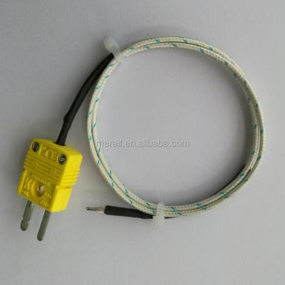 China Type K OMEGA thermocouple With Connector,Omega thermocouple, K type thermocouple wholesale à venda