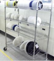 Cina Carrello antistatico di stoccaggio del PWB dei carretti ESD dello scaffale di acciaio inossidabile di SMT del carretto di stoccaggio della bobina di Eletronic della stanza pulita di SMT in vendita