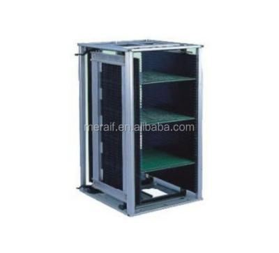 China ESD Magazine Rack Pcb SMT Metal Magazine Rack Gear Adjustment Type For PCB Storage for sale