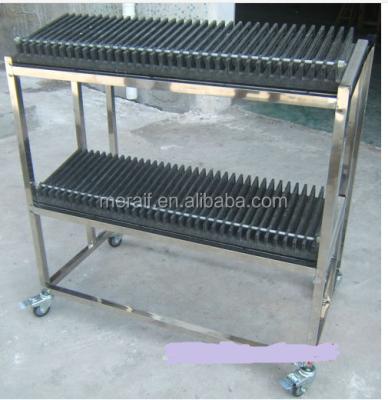 China Fuji cp4 Feeder trolley smt feeder cart Fuji feeder storage cart trolley for sale